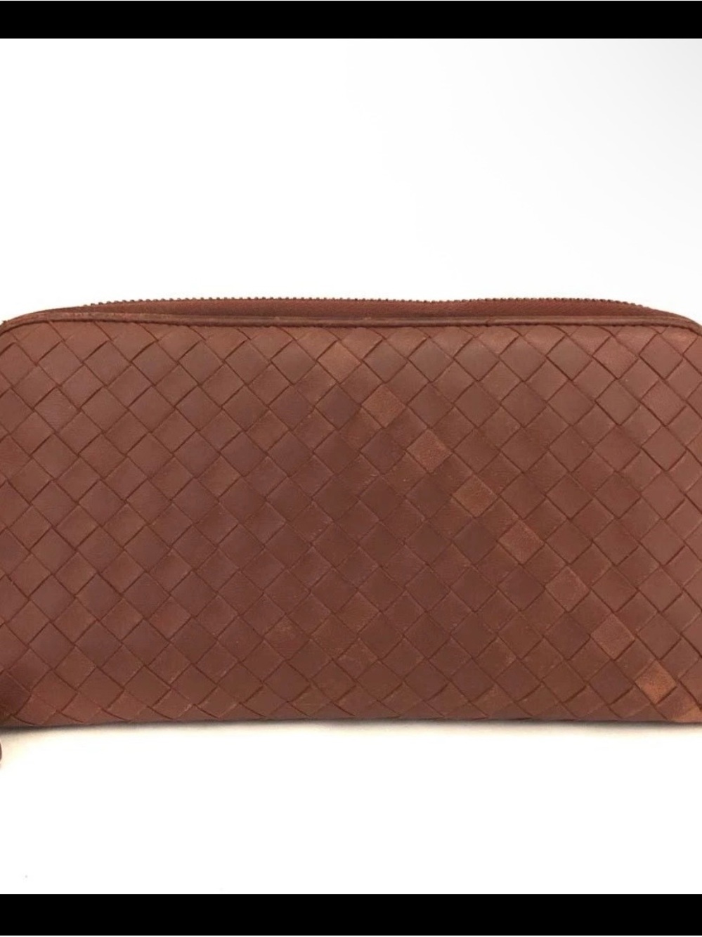 ECU Bottega Veneta Intrecciato Lambskin Zip Around Organizer Wallet/6CH1057